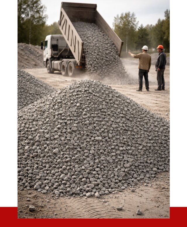 Гранитный щебень фракция 0-5 в Каменке от 2933 руб ПРОНЕРУДКам