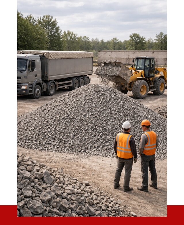 Гранитный щебень фракция 5-20 в Каменке от 4248 руб | ПРОНЕРУДКам