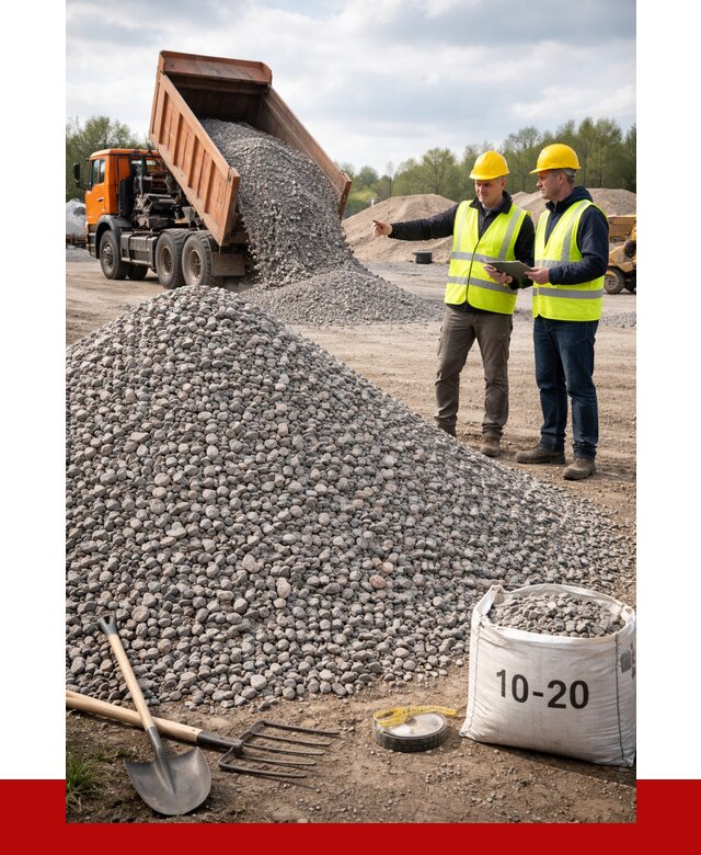 Гранитный щебень фракция 10-20 в Каменке от 4248 руб.|ПРОНЕРУДКам