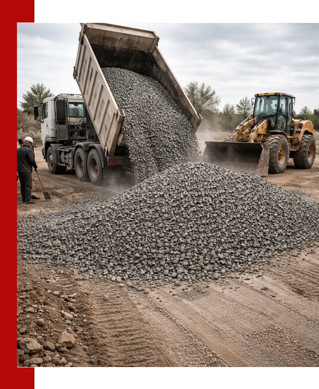 Гранитный щебень фракция 10-20 с доставкой в Каменке