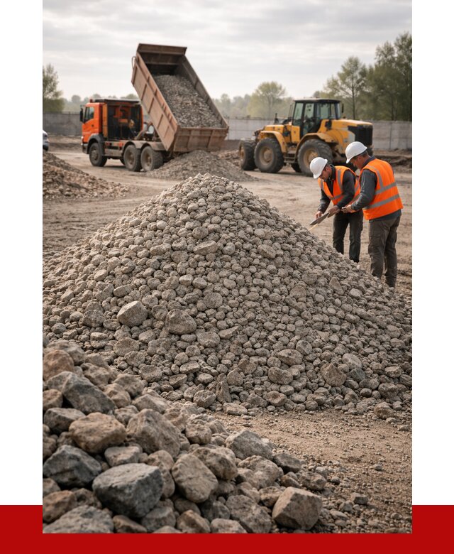 Гранитный щебень фракция 40-70 в Каменке от 2529 руб ПРОНЕРУДКам