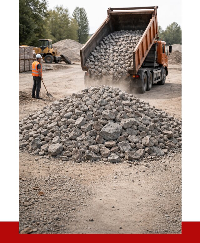 Гранитный щебень фракция 70-150 в Каменке от 1669 | ПРОНЕРУДКам