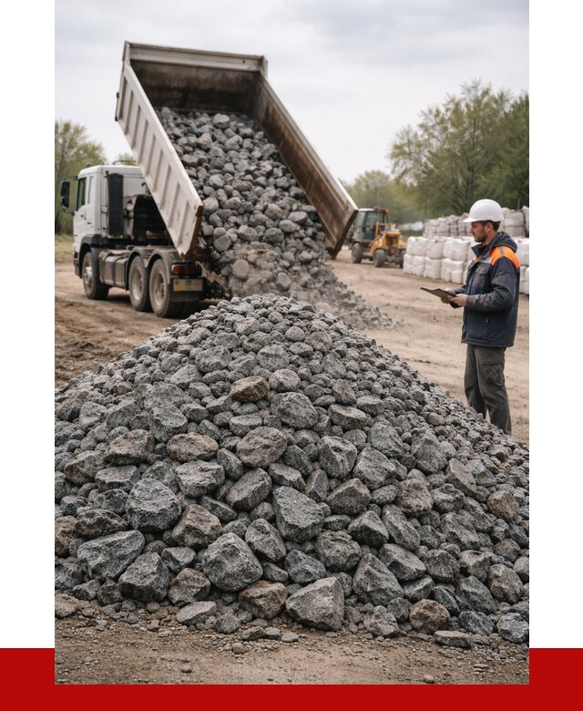 Гранитный щебень фракция 100-200 в Каменке от 4248 р. ПРОНЕРУДКам