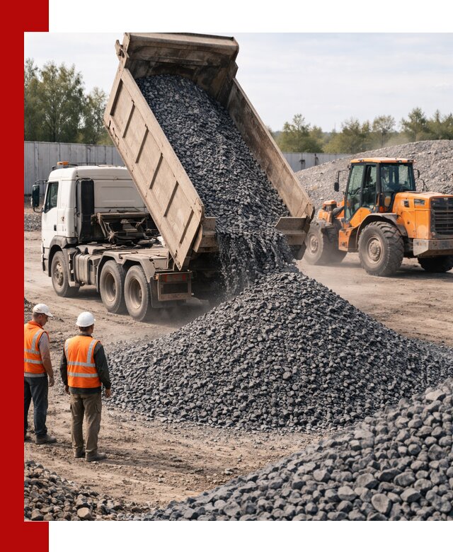 Доставка и продажа щебня габбро-диабаза в Каменке