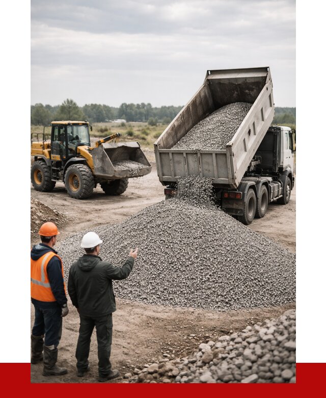 гравийный щебень фракция 3-10 в Каменке от 3237 р. ПРОНЕРУДКам