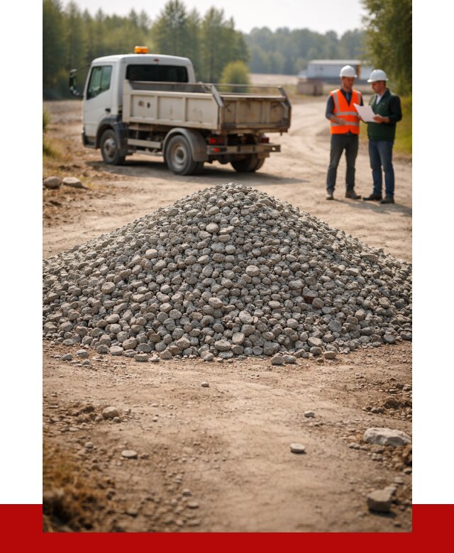 Гравийный щебень фракция 20-40 в Каменке от 1214 р. | ПРОНЕРУДКам