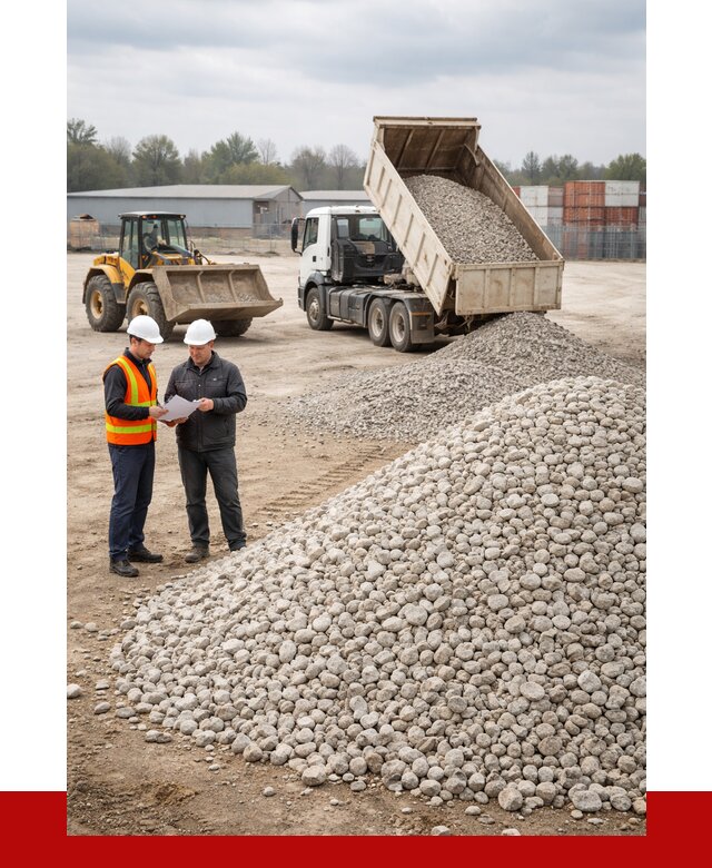 Известняковый щебень в Каменке от 1416 р. доставка | ПРОНЕРУДКам