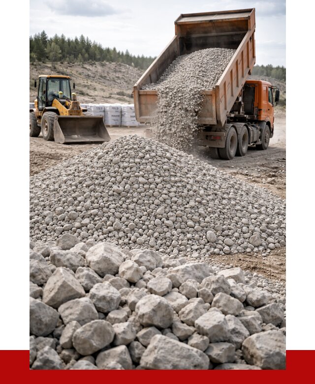 Доломитовый щебень фр. 20-40 в Каменке от 4248 р. | ПРОНЕРУДКам