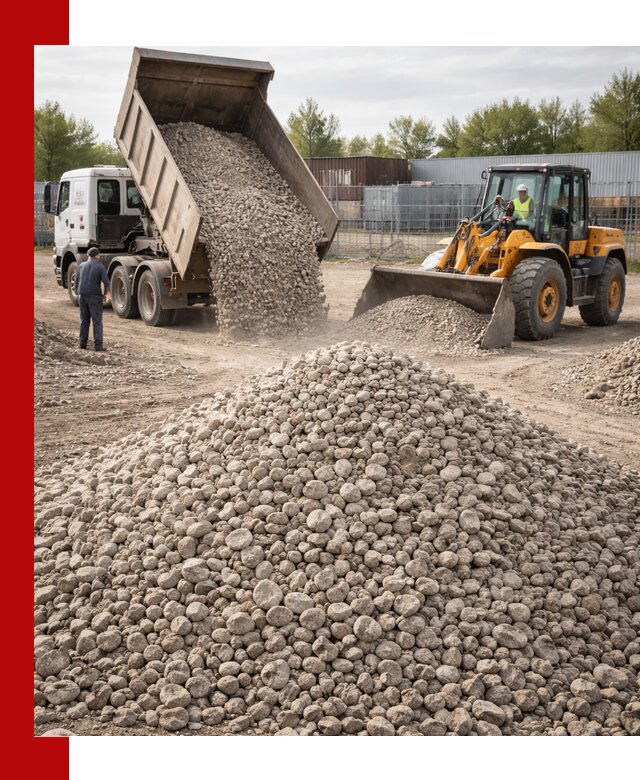 Доломитовый щебень фракции 20–41 с доставкой в Каменке