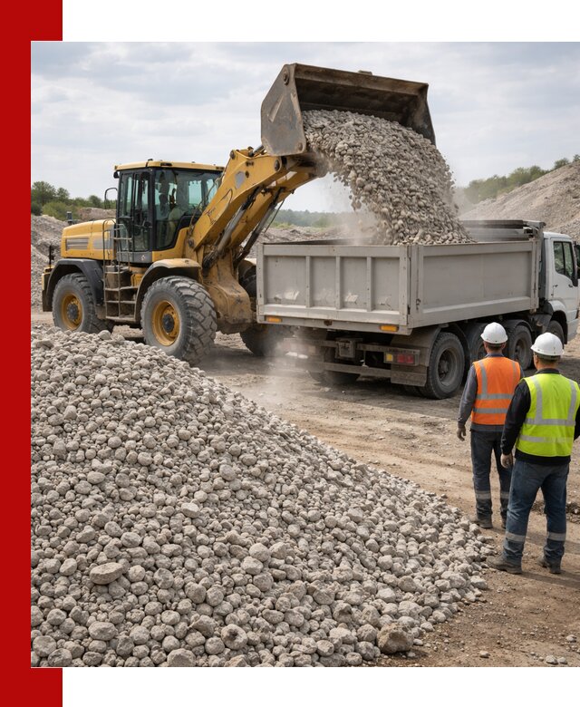 Доломитовый щебень фракция 40–71 доставка и продажа в Каменке