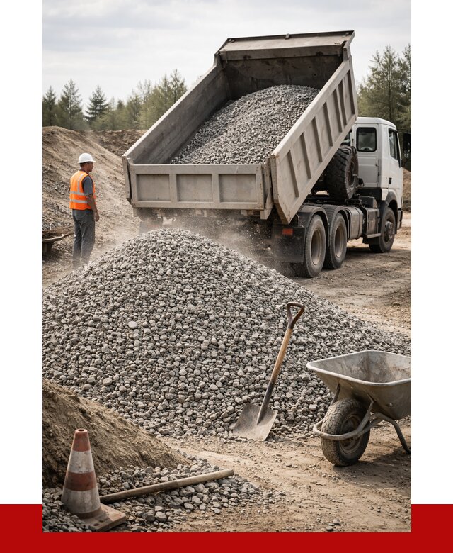 Купить вторичный щебень в Каменке от 1517 р. - ПРОНЕРУДКам