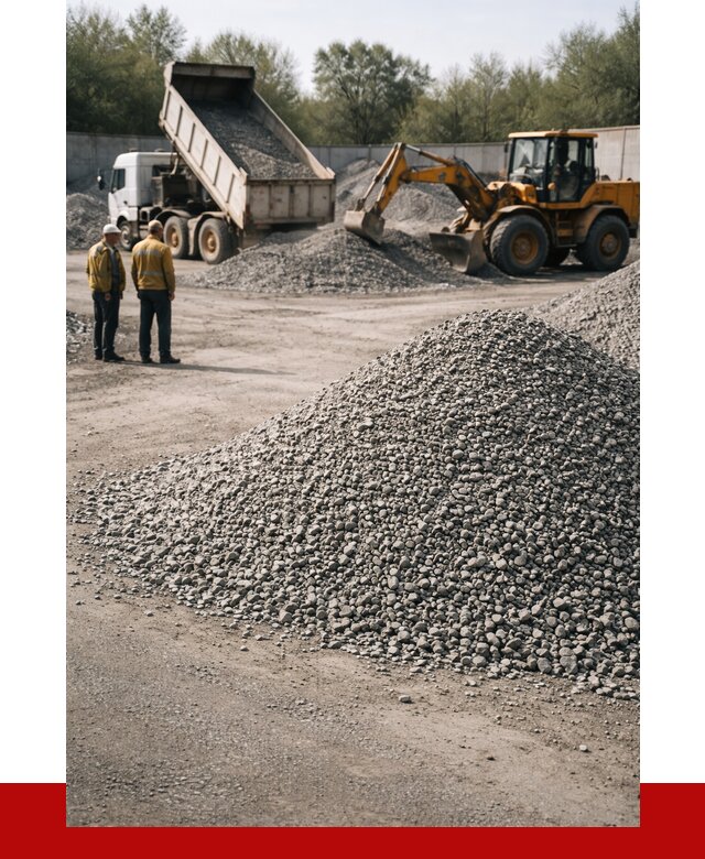 Вторичный щебень фр. 5-20 в Каменке от 1618 р. - ПРОНЕРУДКам