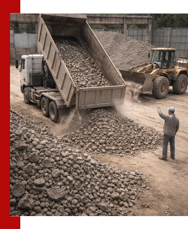 Вторичный щебень фракция 20-40 с доставкой в Каменке