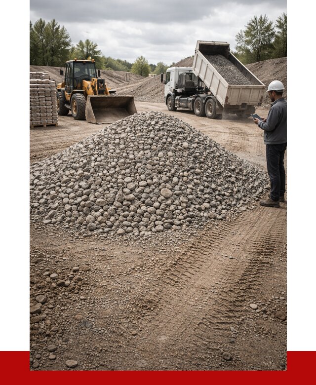 Купить бетонный щебень в Каменке, от 3237 р. ПРОНЕРУДКам