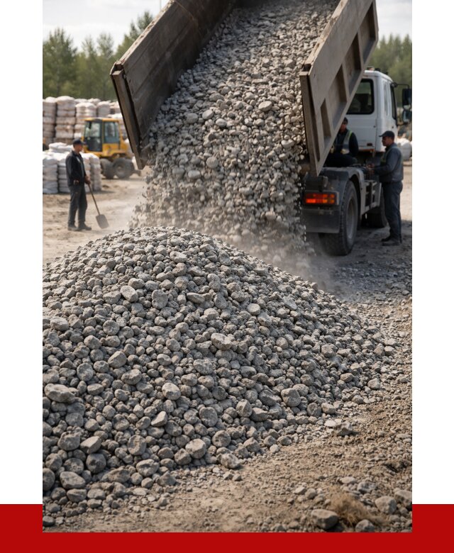 Бетонный щебень фракция 40-70 в Каменке от 1821 р. ПРОНЕРУДКам