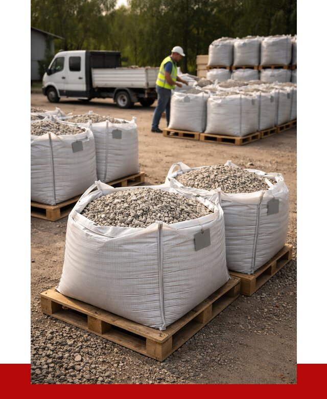 Щебень в мешках с доставкой в Каменке от 4248 р. | ПРОНЕРУДКам
