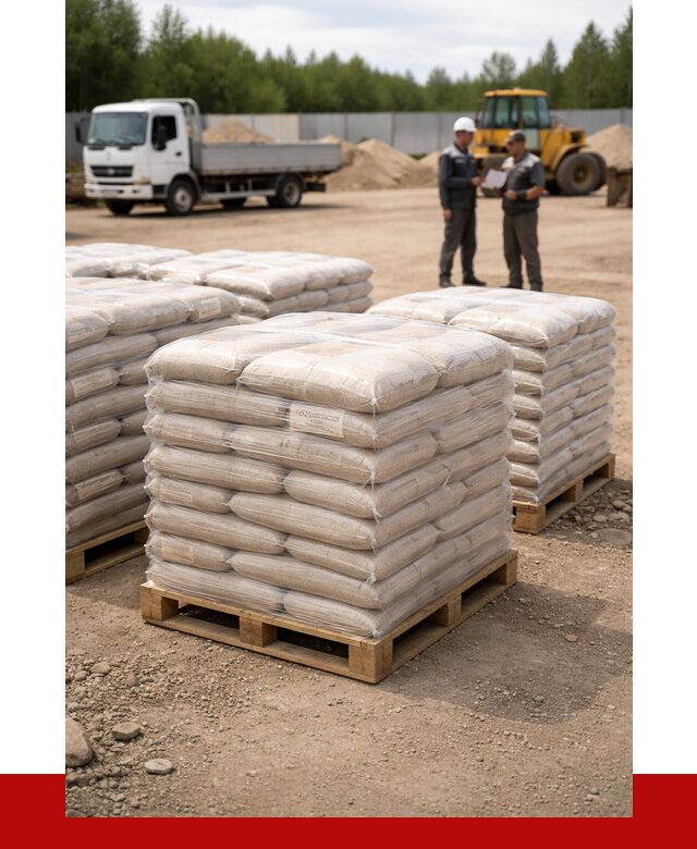 Карьерный песок в мешках в Каменке от 1214 р. - ПРОНЕРУДКам