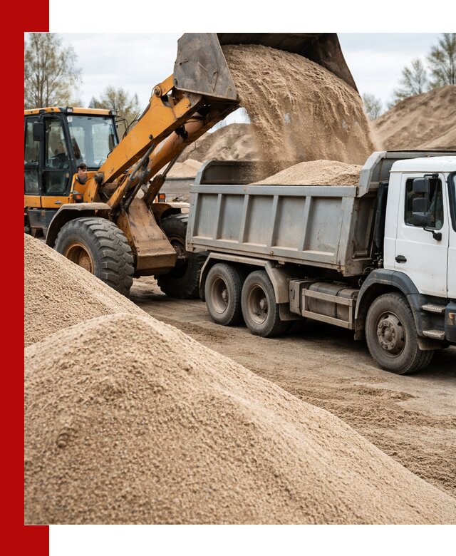 Доставка сеяного песка в Каменке оптом и в розницу