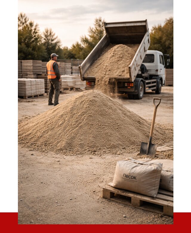 Купить сухой песок в Каменке с доставкой от 2428 р. | ПРОНЕРУДКам