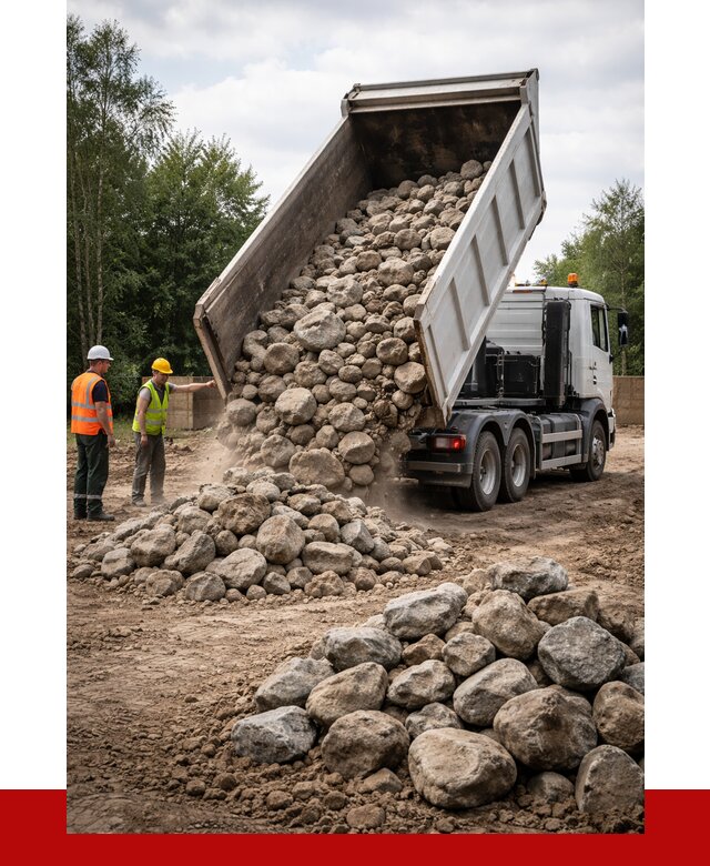 Купить булыжник в Каменке с доставкой от 4552 р. за куб | ПРОНЕРУДКам