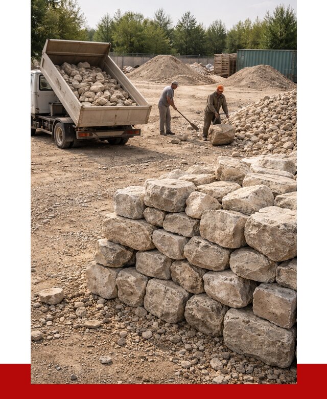 Бутовый камень известняковый в Каменке от 4248 р. | ПРОНЕРУДКам