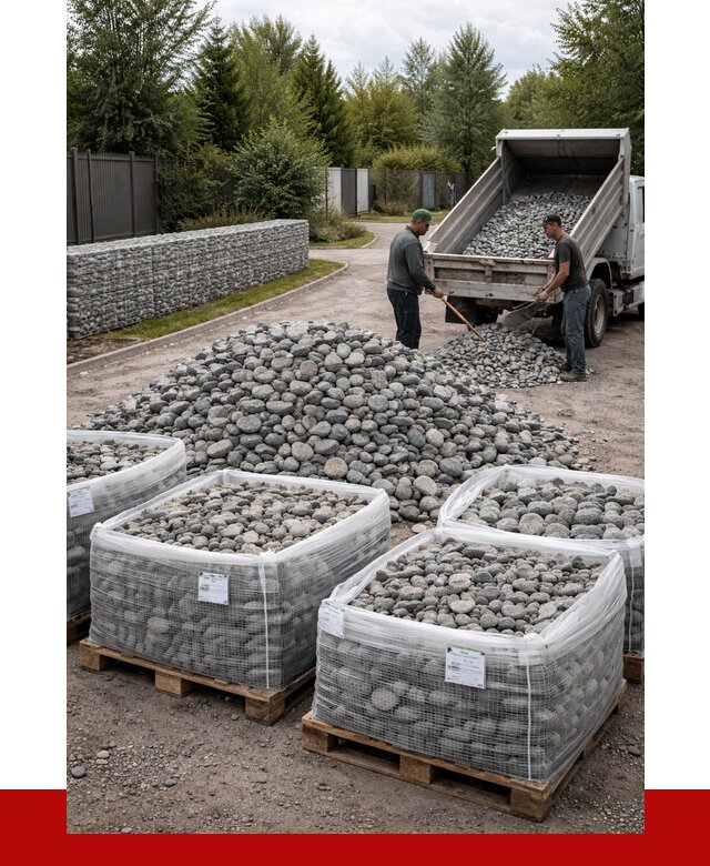 Камень для габионов в Каменке от 4248 р. за куб | ПРОНЕРУДКам