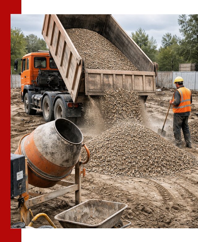 Опгс для бетона с доставкой самосвалом в Каменке от производителя