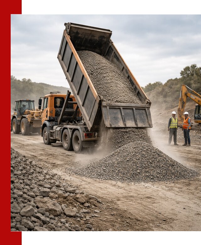 Щебёночно-песчаная смесь ЩПС С1 с доставкой в Каменке