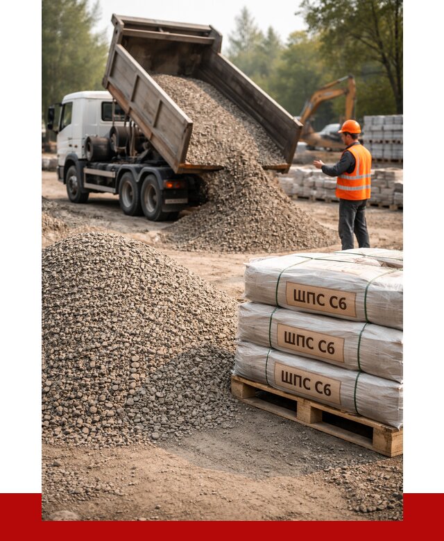 ЩПС С6 в Каменке с доставкой от 2225 р. за куб | ПРОНЕРУДКам