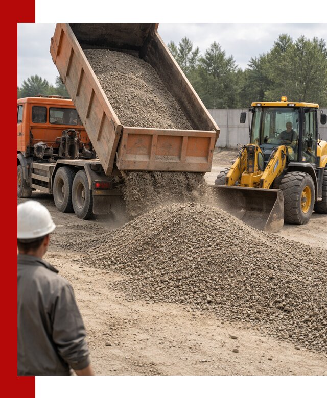 Доставка щпс С8 самосвалами в Каменке от производителя