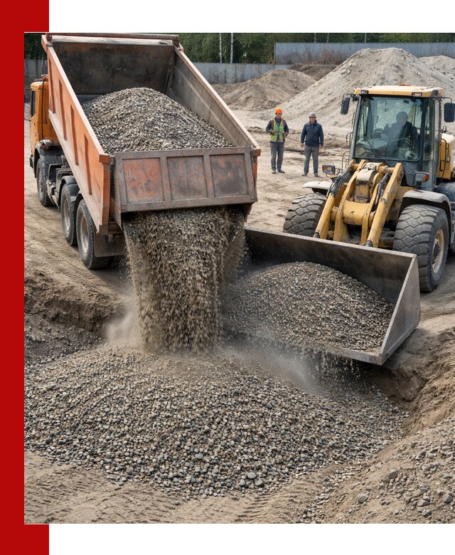 Доставка щпс С9 самосвалами по выгодным тарифам в Каменке