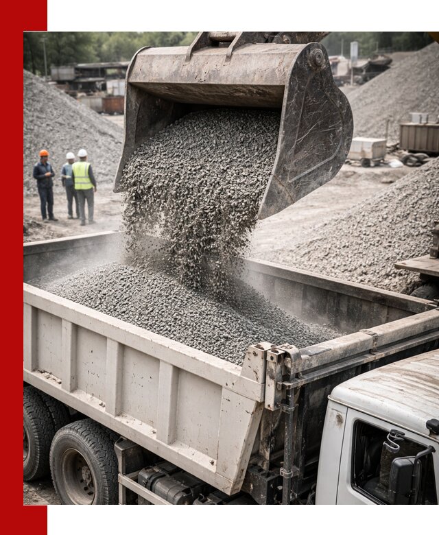 Отсев и крошка для строительства и дорожных работ в Каменке