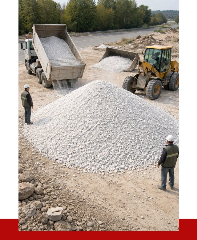 Белая мраморная крошка в Каменке от 4248 р. с доставкой | ПРОНЕРУДКам