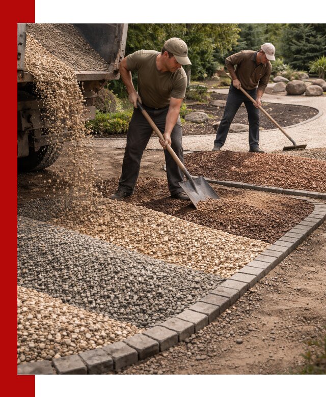 Декоративная крошка для ландшафта в Каменке — продажа и доставка