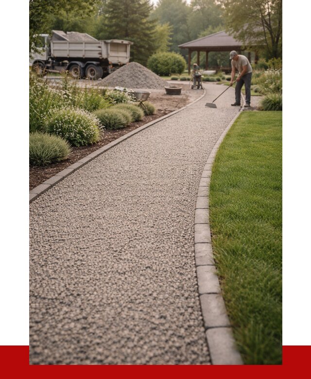 Каменная крошка для дорожек в Каменке от 3237 р. | ПРОНЕРУДКам