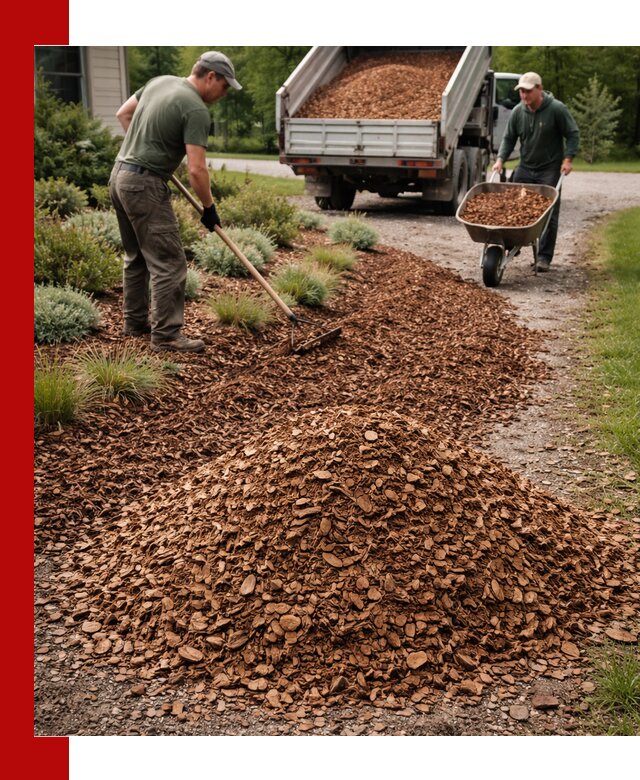 Крошка для мульчирования с доставкой в Каменке