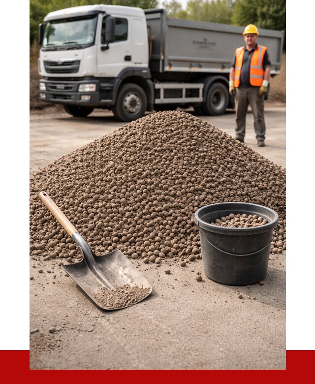 Керамзит фракция 10-20 в Каменке от 4248 р. с доставкой | ПРОНЕРУДКам