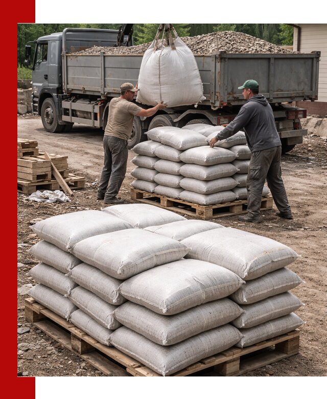 Керамзит в мешках с доставкой в Каменке от компании-поставщика
