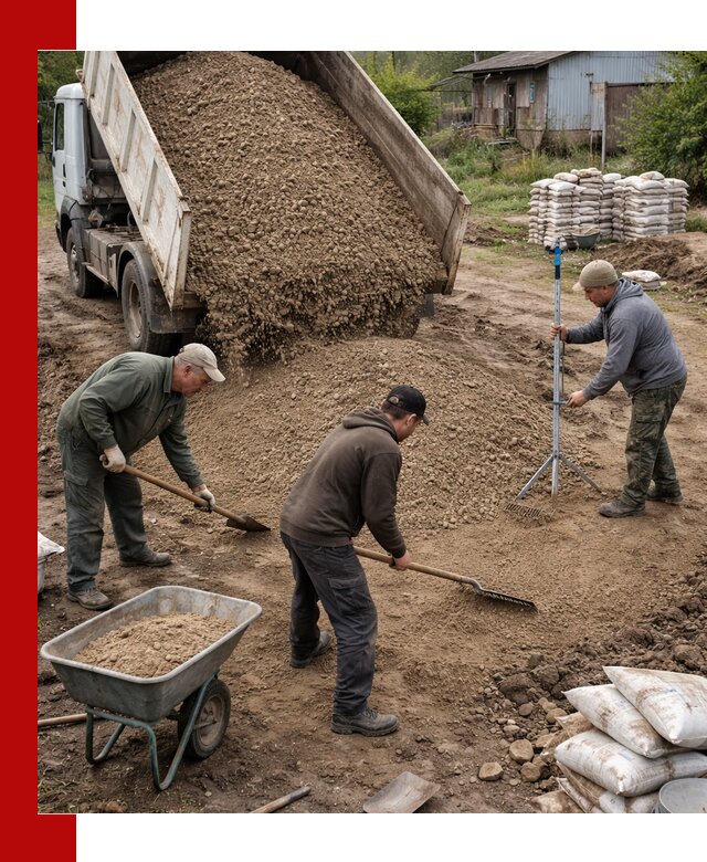 Керамзитовый песок с доставкой в Каменке оптом и в розницу