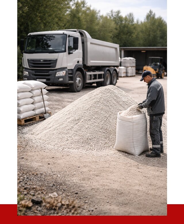 Перлит вспученный в Каменке с доставкой от 2225 р. | ПРОНЕРУДКам