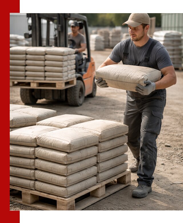 Доставка цемента в мешках оптом и в розницу в Каменке