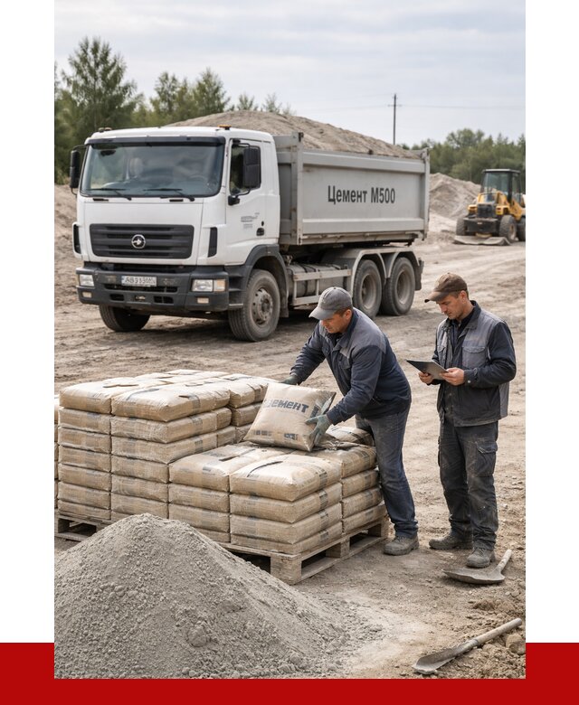 Купить цемент м500 с доставкой в Каменке от 5260 р. | ПРОНЕРУДКам