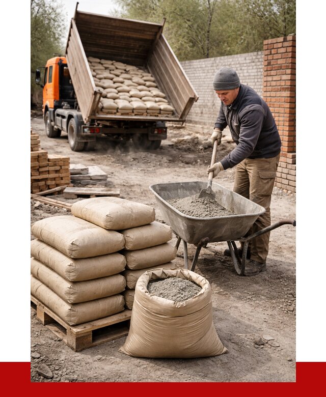 Купить сухую смесь для кладки в Каменке от 1214 р. | ПРОНЕРУДКам
