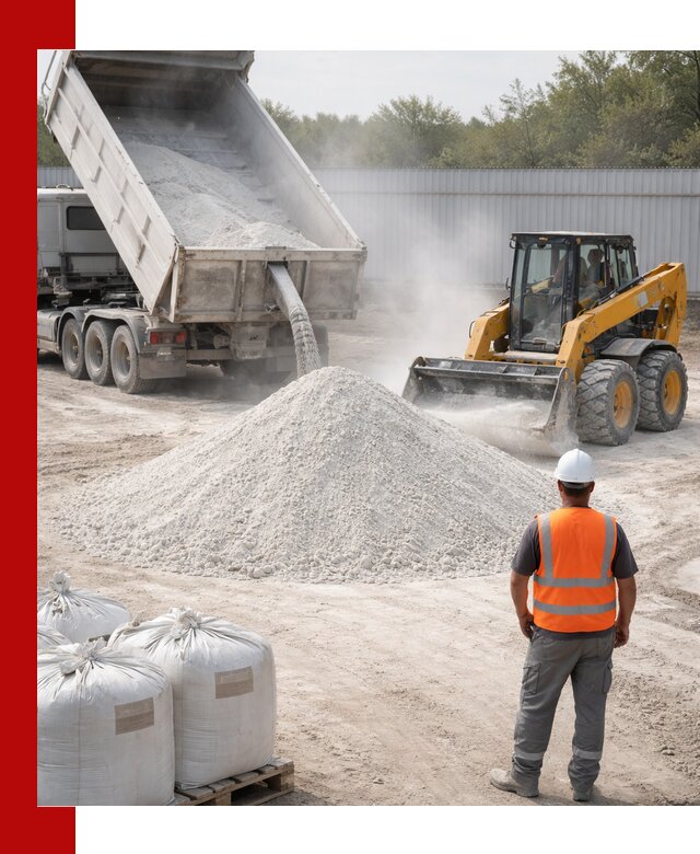 Доставка и продажа известняковой муки в Каменке