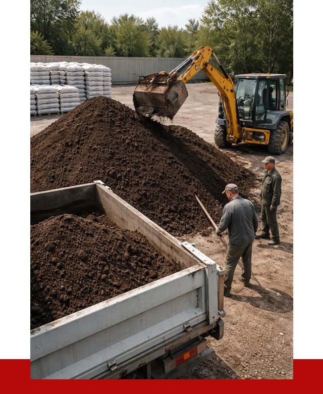 Растительный грунт с доставкой в Каменке от 3237 р. | ПРОНЕРУДКам