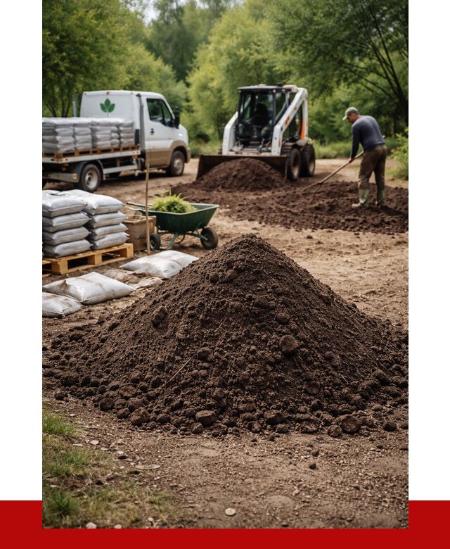 Грунт для озеленения с доставкой в Каменке от 1821 р. | ПРОНЕРУДКам