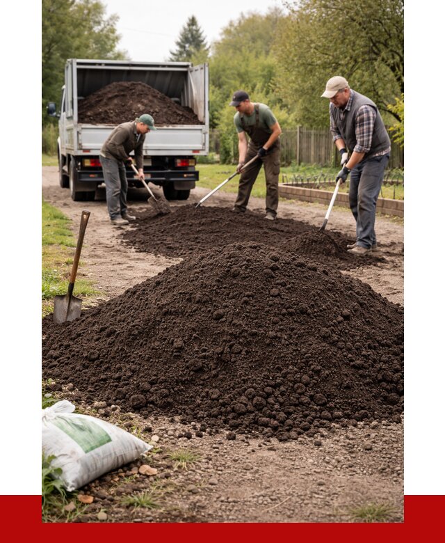 Купить землю для огорода в Каменке от 3237 р./куб | ПРОНЕРУДКам