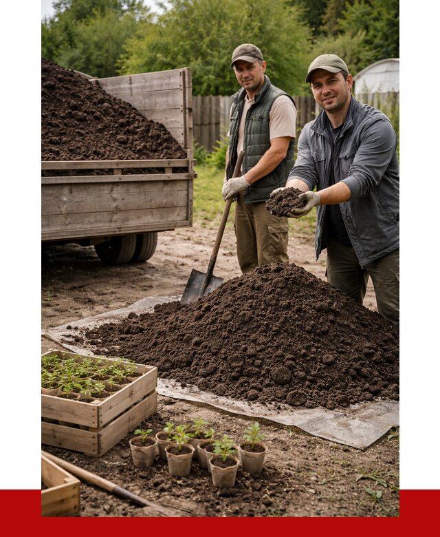 Грунт для рассады в Каменке от 4248 р. с доставкой | ПРОНЕРУДКам