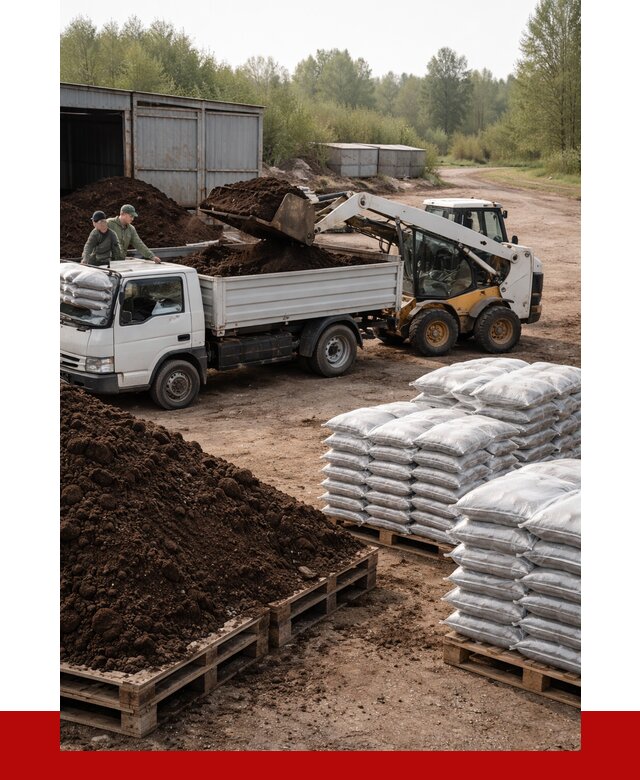 Купить верховой торф в Каменке от 1821 р./куб. | ПРОНЕРУДКам