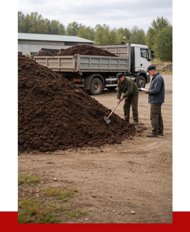 Кислый торф в Каменке с доставкой от 1214 р. за куб | ПРОНЕРУДКам